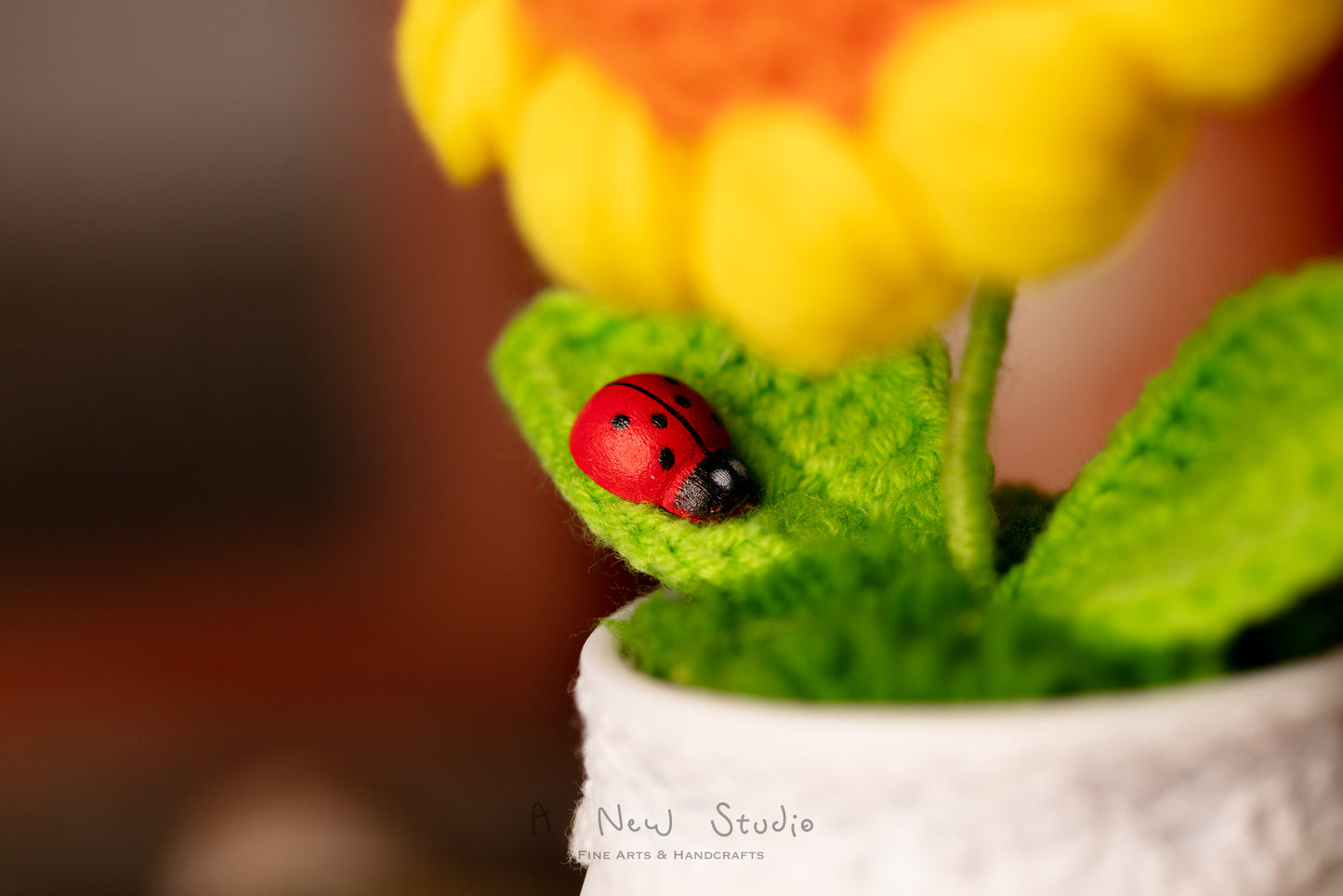 Small Sunflower Crochet
