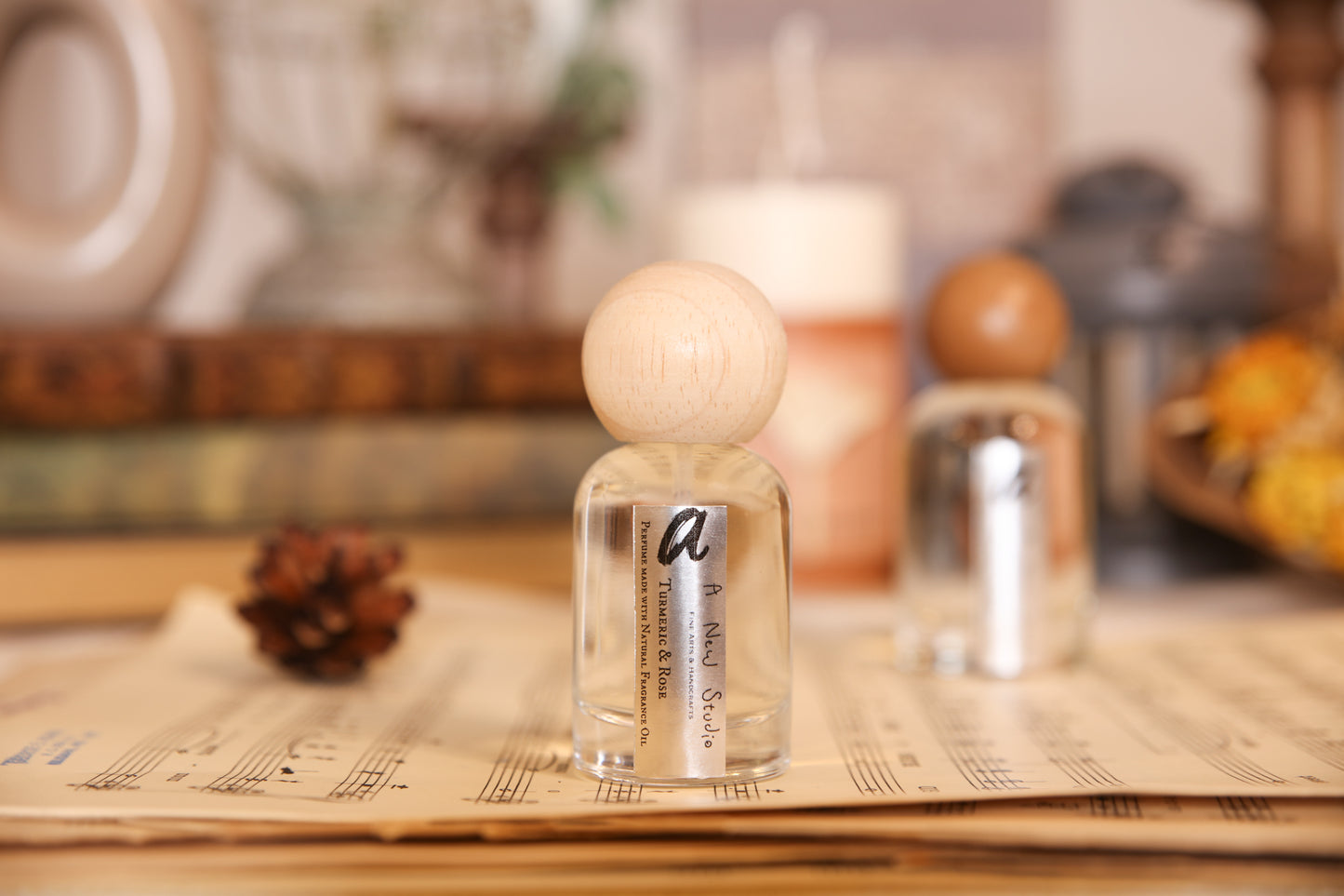 A Perfume: Turmeric & Rose