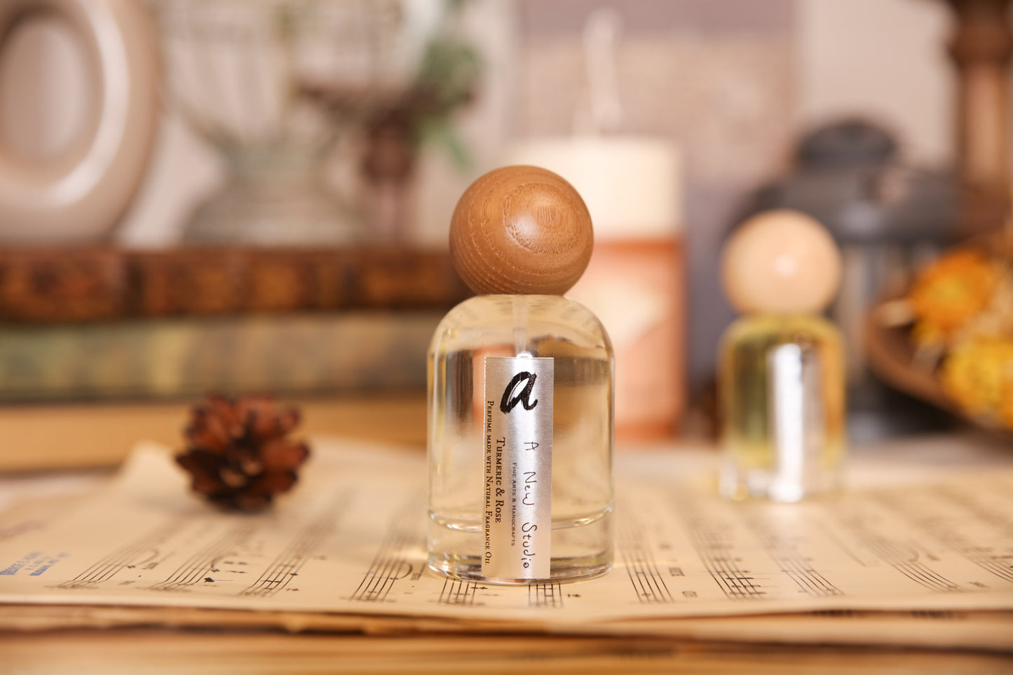 A Perfume: Turmeric & Rose