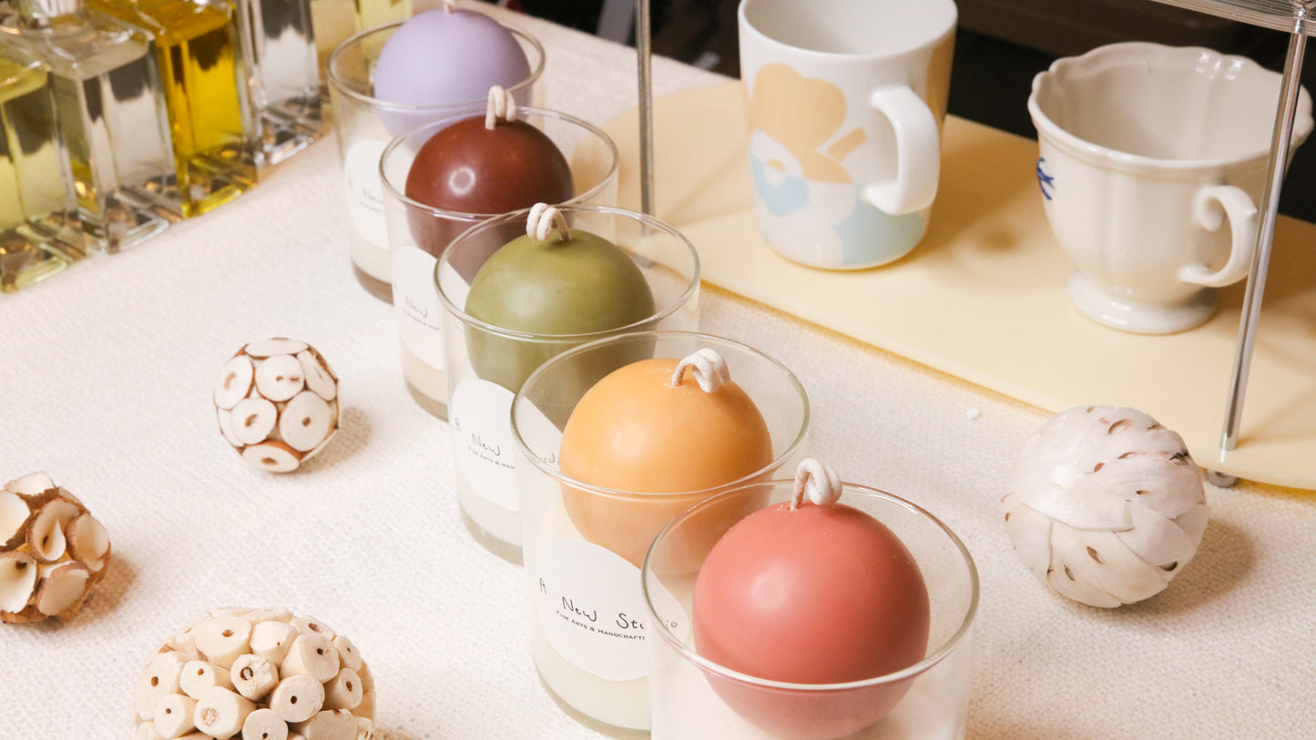 "Lychee" Ball Candle