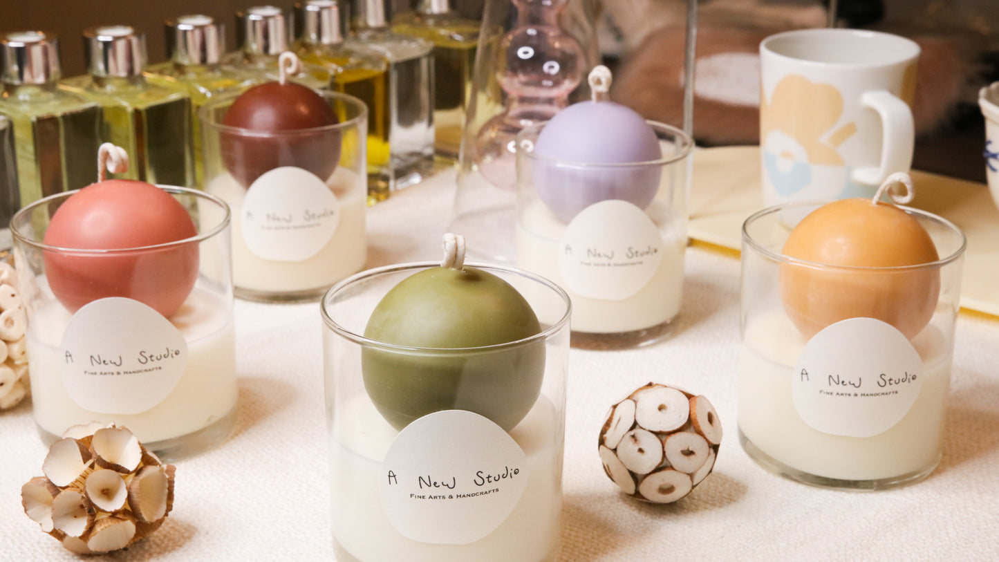"Lychee" Ball Candle