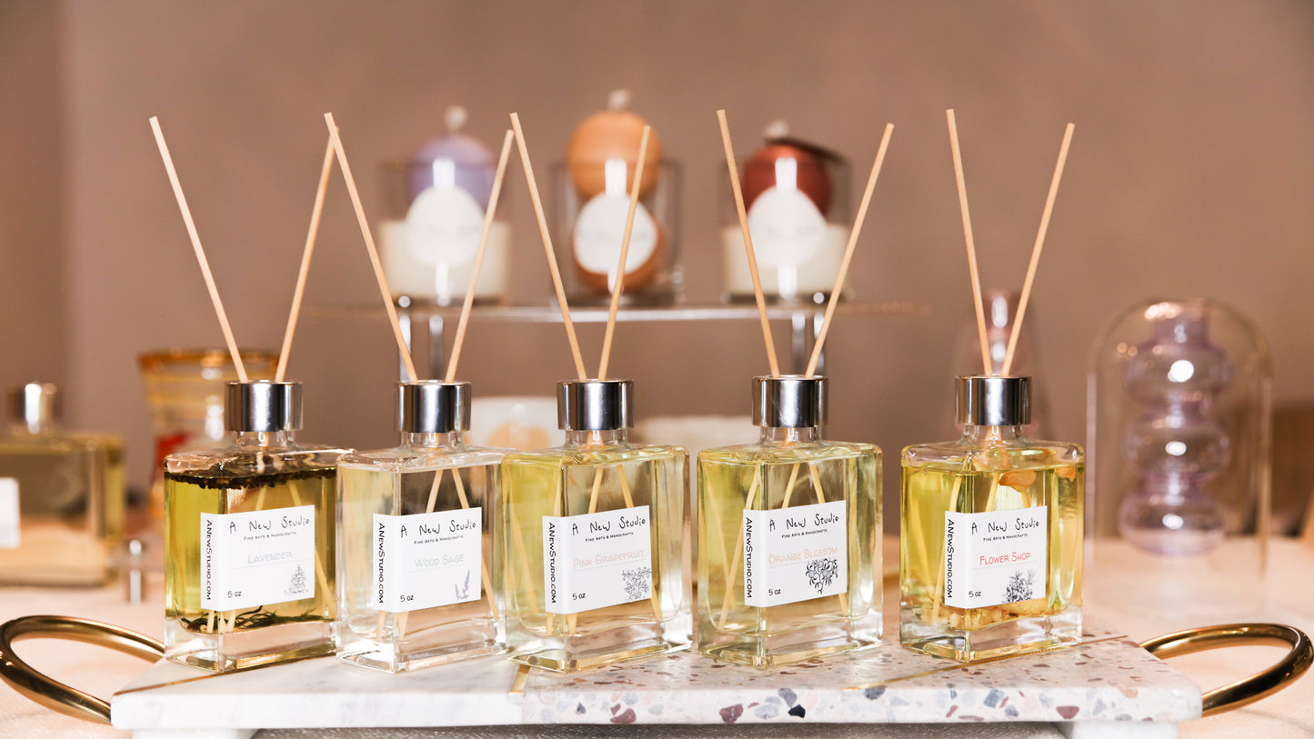 "Pink Grapefruit" Reed Diffuser