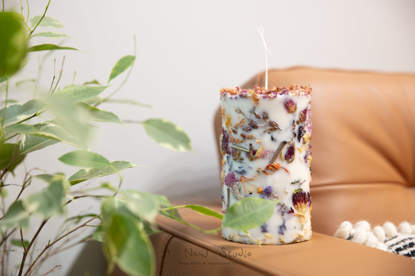 Embedded Flower Candle Workshop 乾花蠟燭手工課