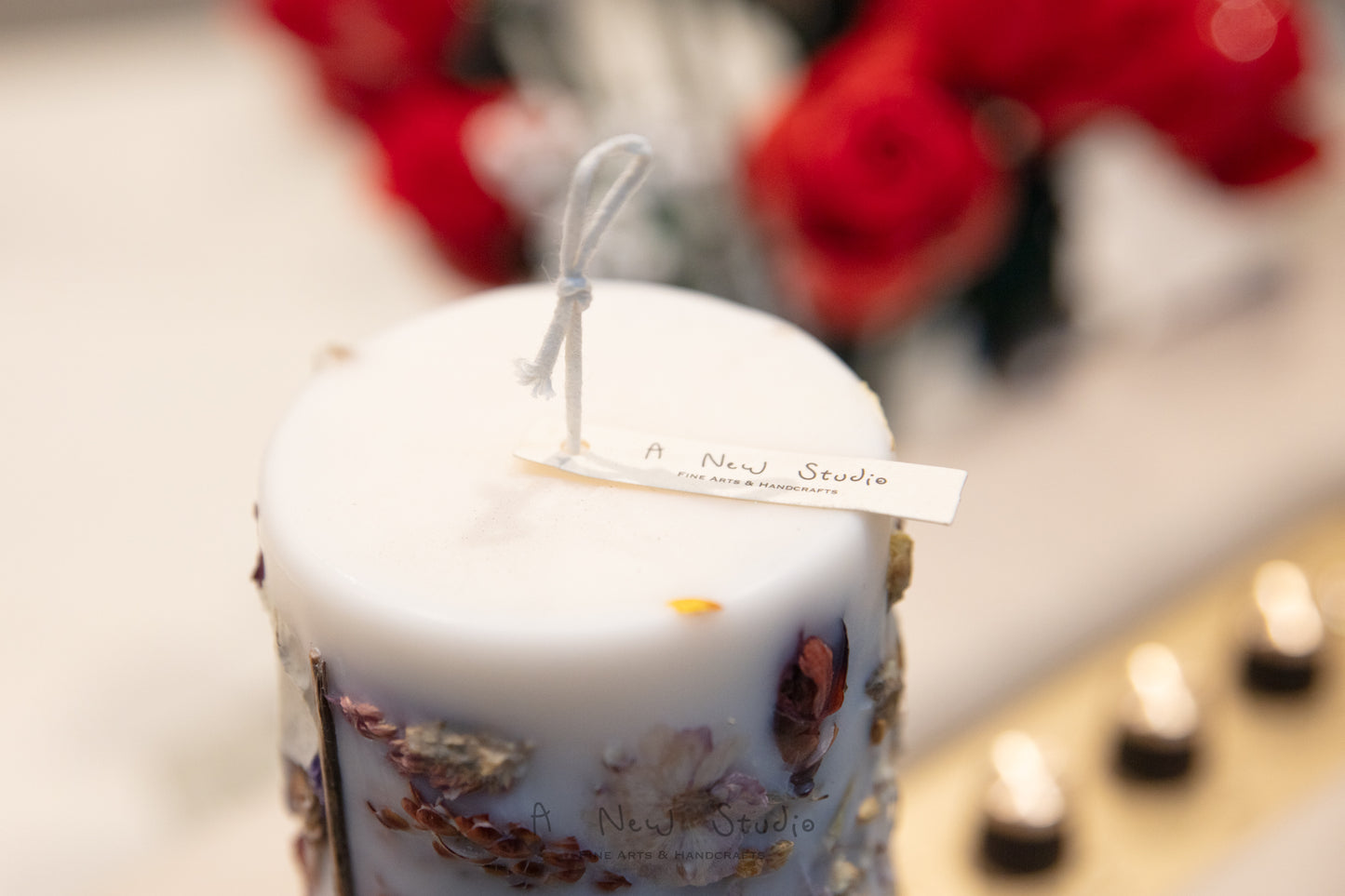 Embedded Flower Candle Workshop 乾花蠟燭手工課