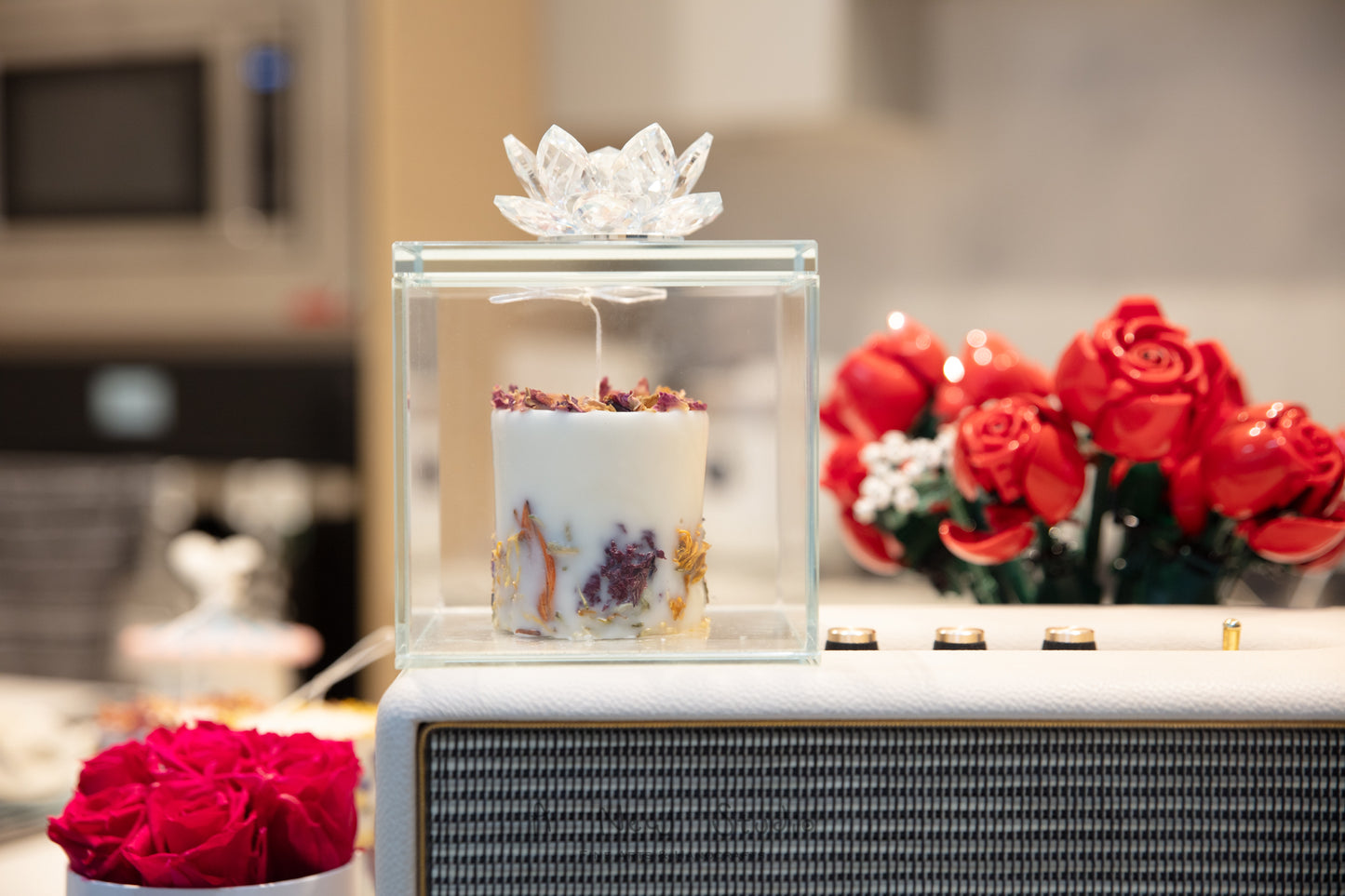 Embedded Flower Candle Workshop 乾花蠟燭手工課