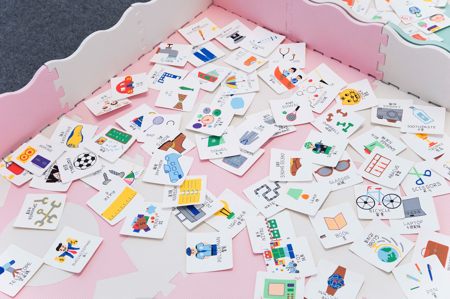 Flash Cards (Boys), 2018