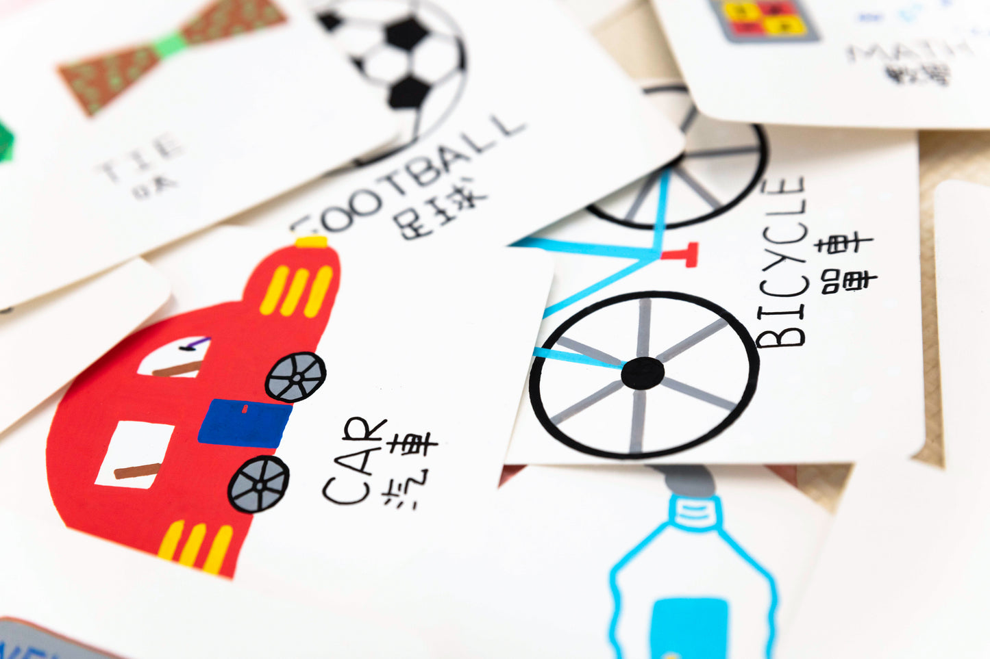 Flash Cards (Boys), 2018