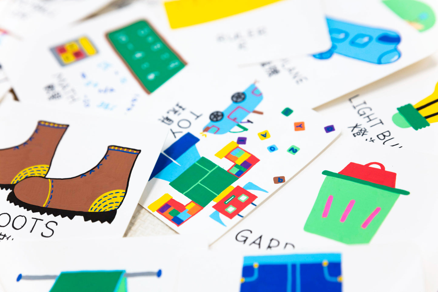 Flash Cards (Boys), 2018