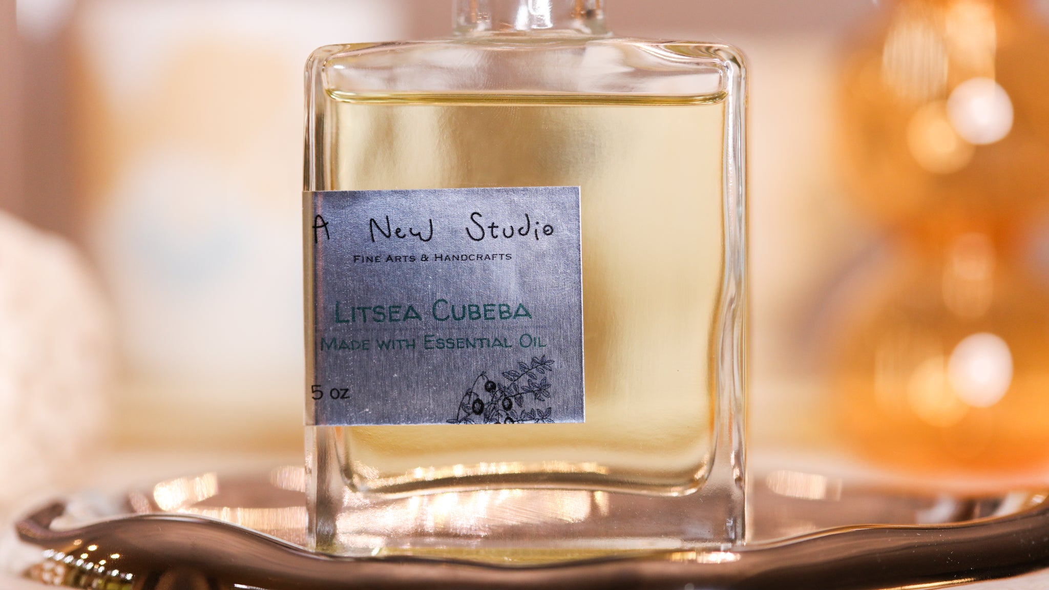 "Litsea Cubeba" Essential Oil Reed Diffuser
