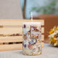 Embedded Flower Candle Workshop 乾花蠟燭手工課