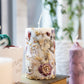 Embedded Flower Candle Workshop 乾花蠟燭手工課