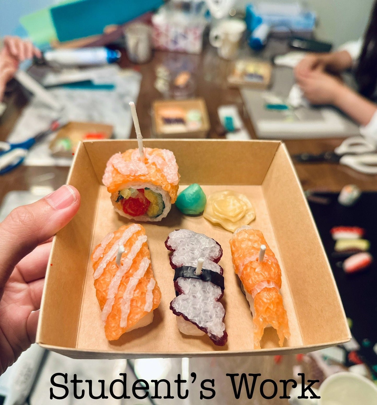 Sushi Candle Workshop 壽司蠟燭手工課